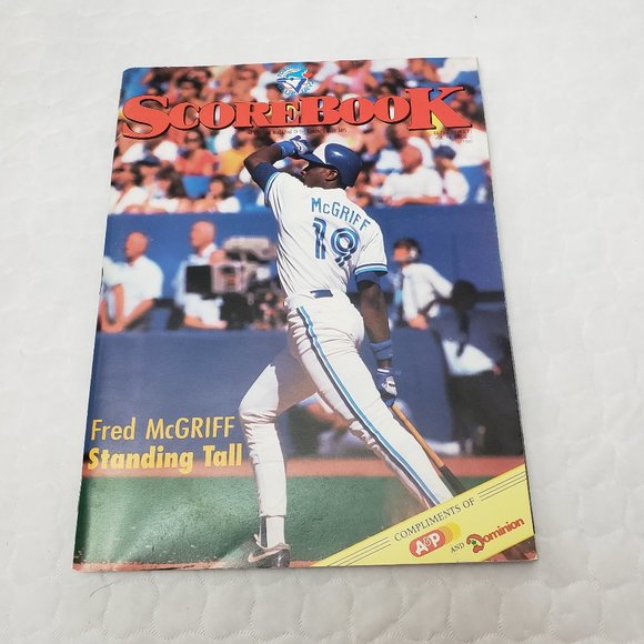 Toronto Blue Jays Baseball Scorebook 1990, 1991 - Picture 4 of 6